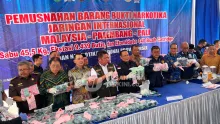 Bongkar Jaringan Narkotika Internasional Malaysia-PALI, BNNP Sumsel Musnahkan 45,5 Kg Sabu dan Ribuan Ekstasi