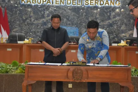 DPRD Deliserdang Sahkan Enam Ranperda Termasuk Pemekaran Percut Sei Tuan dan Pembentukan Percut Deli