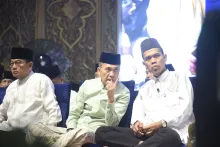 Ribuan Warga Palembang Padati Tabligh Akbar dan Maulid Nabi Bersama UAS di Kambang Iwak