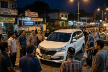 Berduaan Tanpa Busana di Dalam Mobil, Oknum Polisi dan Seorang Wanita Diamankan Warga