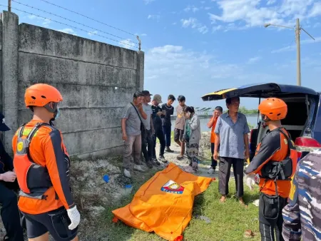 Hanyut saat Cari Rumput di Pinggir Sungai Deli, Pria Paruh Baya Ditemukan Meninggal di Perairan Belawan