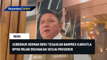 Gubernur Herman Deru Tegaskan Banpres Karhutla Rp100 Miliar Digunakan Sesuai Prosedur