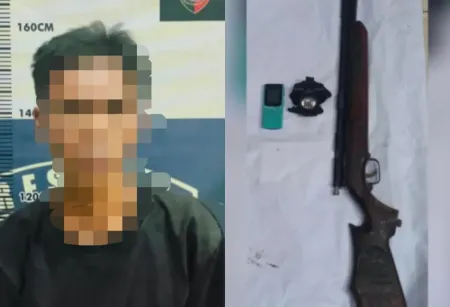 Target Operasi Sikat I Musi 2026, Polsek Rambang Bekuk Pembobol Rumah di Muara Enim