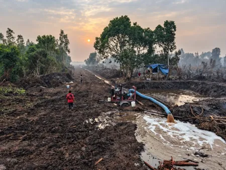 PT RHM Optimalkan Tata Air Gambut untuk Cegah Karhutla di Muba