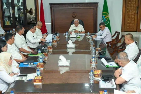 Kejar Target PAD 2026, Wagub Sumut Instruksikan OPD dan BUMD Bergerak Solid