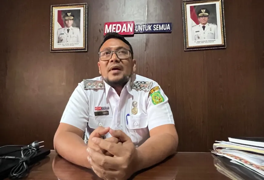 Lurah Tanjung Mulia Hilir, Dedi Anggara. (Ton/Nusantaraterkini.co)