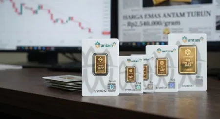 Harga Emas Antam Anjlok ke Rp2.540.000 Per Gram, Ini Daftar Lengkapnya!