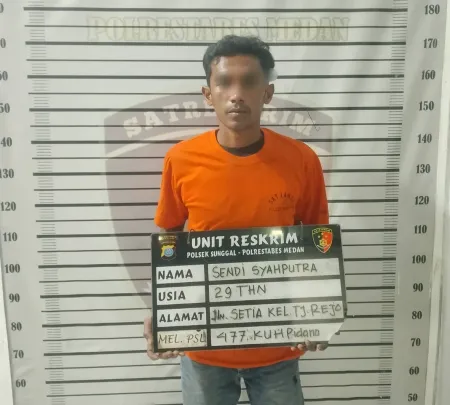 Gasak Sepeda Motor Mahasiswi, Pelaku Curanmor Dibekuk Polsek Medan Sunggal