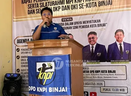 KNPI Binjai Apresiasi Perbaikan Jalan, Randi Permana: Bukti Pemko Respons Aspirasi Warga
