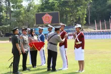 Panglima TNI dan Kalemdiklat Polri Wisuda 1.944 Taruna