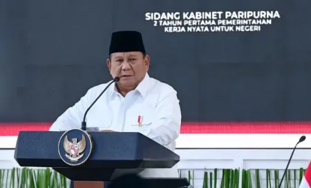 Prabowo di Sidang Kabinet: Lindungi Kekayaan Alam dan Perkuat Persatuan Hadapi Ketidakpastian Global