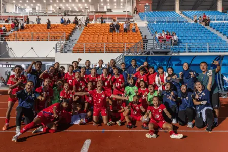 Lumat Singapura 5-0, Timnas Putri U-17 Lolos Sempurna ke Piala Asia 2027