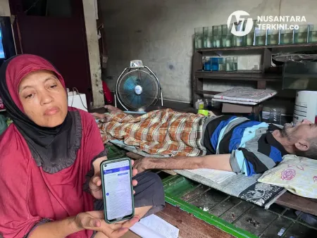 Suami Lumpuh, Istri Kerja Jadi Pembantu, Keluarga Asal Medan Masuk Desil 6