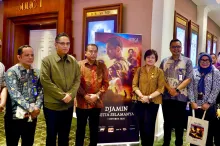 Nonton Perdana 'Jamin Setia Selamanya', Rico Waas Apresiasi Djamin Ginting