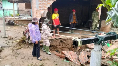Banjir Bandang Terjang Silinda Sergai, 21 Rumah Rusak dan Sejumlah Jembatan Terdampak