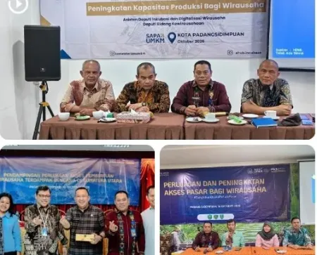 Kementerian UMKM Dampingi 270 Pelaku Usaha di Sumut Pulihkan Bisnis Pascabencana