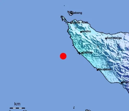 Gempa M5.9 Guncang Aceh Jaya, Getaran Kuat Dirasakan Warga hingga Meulaboh