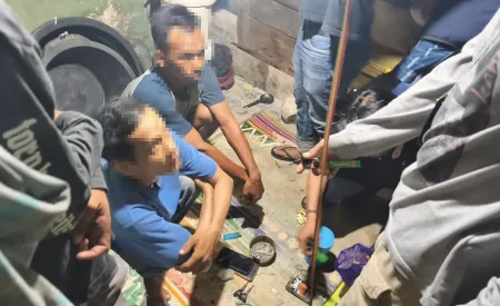 Gerebek Dua Lokasi Penyalahgunaan Sabu di Plaju, Delapan Orang Diamankan Polisi