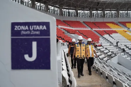 Sejumlah Detail Stadion Teladan Medan Masih Perlu Dibenahi