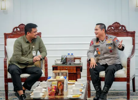 Silaturahmi Kapolda Sumut dengan Gubernur: Perkuat Keamanan dan Pembangunan Daerah
