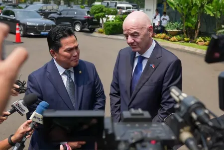 Presiden FIFA Temui Prabowo di Istana, Puji Indonesia Tuan Rumah Luar Biasa ​