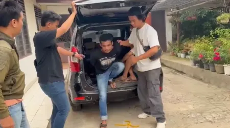 Polrestabes Palembang Tangkap 2 Pelaku Curanmor