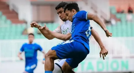PSPS Riau Menang 3-2 atas Persikad Depok Lewat Gol Menit Akhir ​