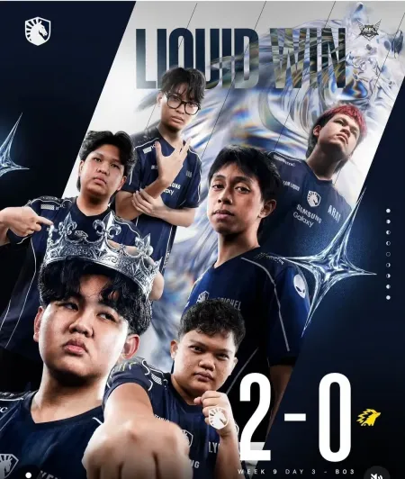 Team Liquid ID Kunci Juara Regular Season MPL ID S18 Usai Bantai ONIC 2-0 ​