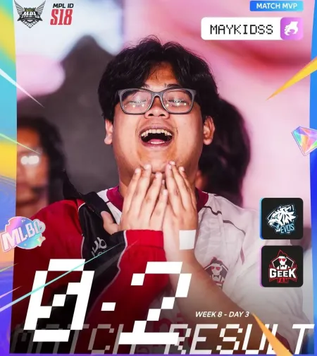 Geek Fam Bungkam EVOS 2-0, Aksi "King Slayer" Bikin Langkah Macan Putih Terpincang