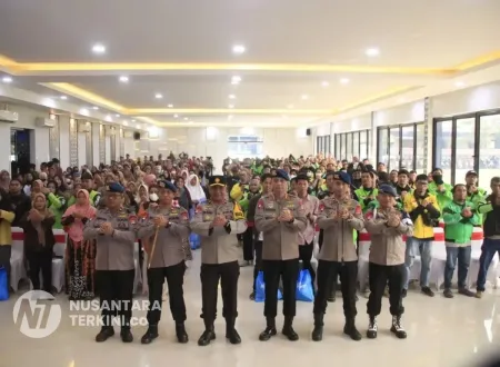 Sambut HUT ke-81, Brimob Sulteng Gelar Hipnoterapi Gratis untuk 485 Warga