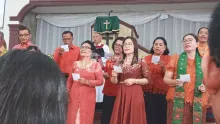 Ibadah Minggu Keluarga HKBP Pasar Melintang Berlangsung Khidmat, Persembahan Pujian Wijk 2 Pererat Persekutuan