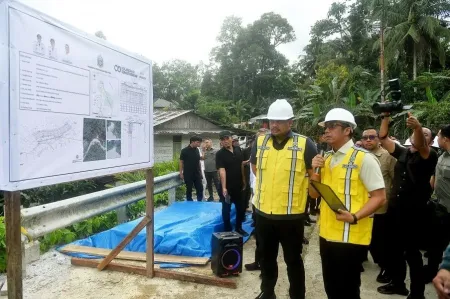 Bobby Nasution Instruksikan Proyek Turap Nias Dipercepat Jelang Nataru
