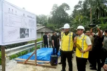 Bobby Nasution Instruksikan Proyek Turap Nias Dipercepat Jelang Nataru