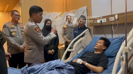 Kapolda Sumsel Jamin Perawatan VVIP untuk Enam Korban Bentrokan Sekaligus Usut Tuntas Pelaku