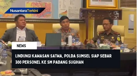 Lindungi Kawasan Satwa, Polda Sumsel Siap Sebar 300 Personel ke SM Padang Sugihan
