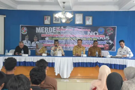 Pemkab Deliserdang Dorong Pembentukan Relawan Antinarkoba hingga Tingkat Dusun