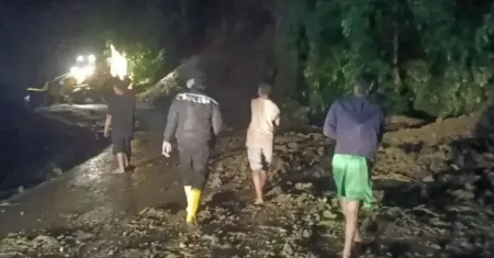 Sempat Lumpuh Akibat Longsor, Jalur Nasional Kabanjahe–Aceh Tenggara Kembali Normal