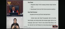 MK Tolak Gugatan Denny Indrayana Terkait Pencalonan dan Ijazah Wapres Gibran ​