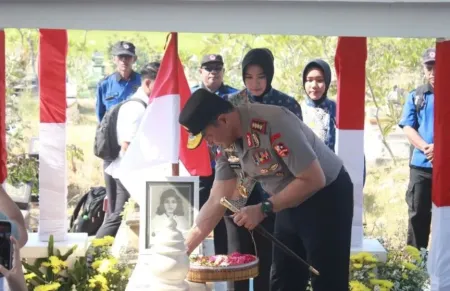 Kapolri Ziarah ke Makam Marsinah di Nganjuk, Wujud Penghormatan untuk Pahlawan Buruh