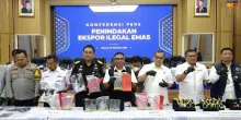 Dirjen Bea Cukai Gagalkan Ekspor Ilegal Emas Senilai Rp61,95 Miliar ​