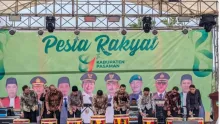 Dentuman Gandang Tambua Tandai Pembukaan HUT ke-81 Pasaman
