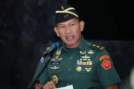 Presiden Prabowo Lantik Letjen Kristomei Sianturi Sebagai Kepala BNPB Baru ​