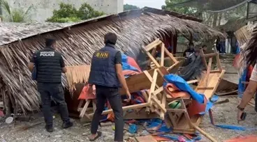 Polres Binjai Tindak 12 Lokasi Diduga Sarang Narkoba, 10 Gubuk Dibongkar dan Dibakar