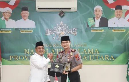 Kapolda Sumut Ajak NU Bersinergi Menjaga Keamanan dan Kerukunan Wilayah