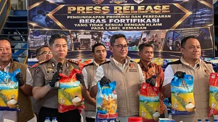 Pabrik Beras di Deliserdang yang Digerebek Bareskrim Ternyata Pemasok Program Stunting BKKBN