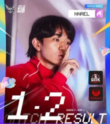 BTR Tumbangkan Geek Fam 2-1 di MPL ID S18 ​