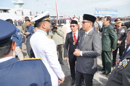 Hadiri HUT Ke-81 TNI, Rico Waas Dorong Penguatan Sinergi ​