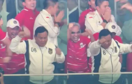 Momen Selebrasi Ikonik Prabowo Usai Timnas Indonesia Juara FIFA ASEAN Cup 2026