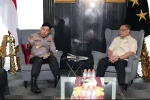 Kompolnas Temui Kapolda Sumsel, Minta Usut Tuntas Kericuhan Unjuk Rasa