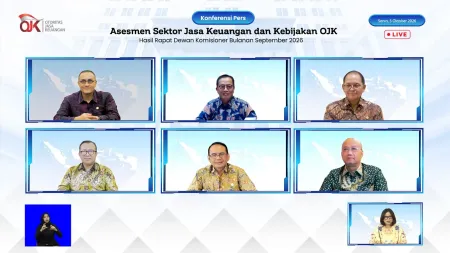 Stabilitas Sektor Jasa Keuangan Indonesia Tetap Terjaga di Tengah Ketidakpastian Ekonomi Global 